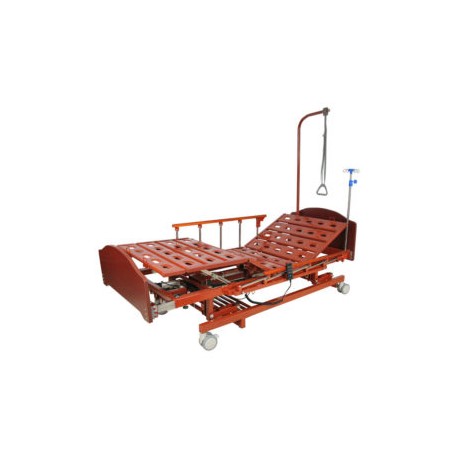Кровать электрическая DB-7 MM-077Н (2 функции) с полкой и накроватным столиком