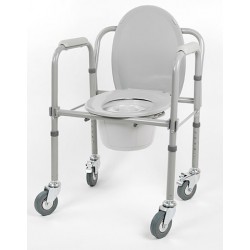 Кресло - туалет 10581 Са (на колесах)