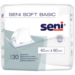 Одноразовые пеленки Seni Soft Basic, 60х40 см, 30 шт